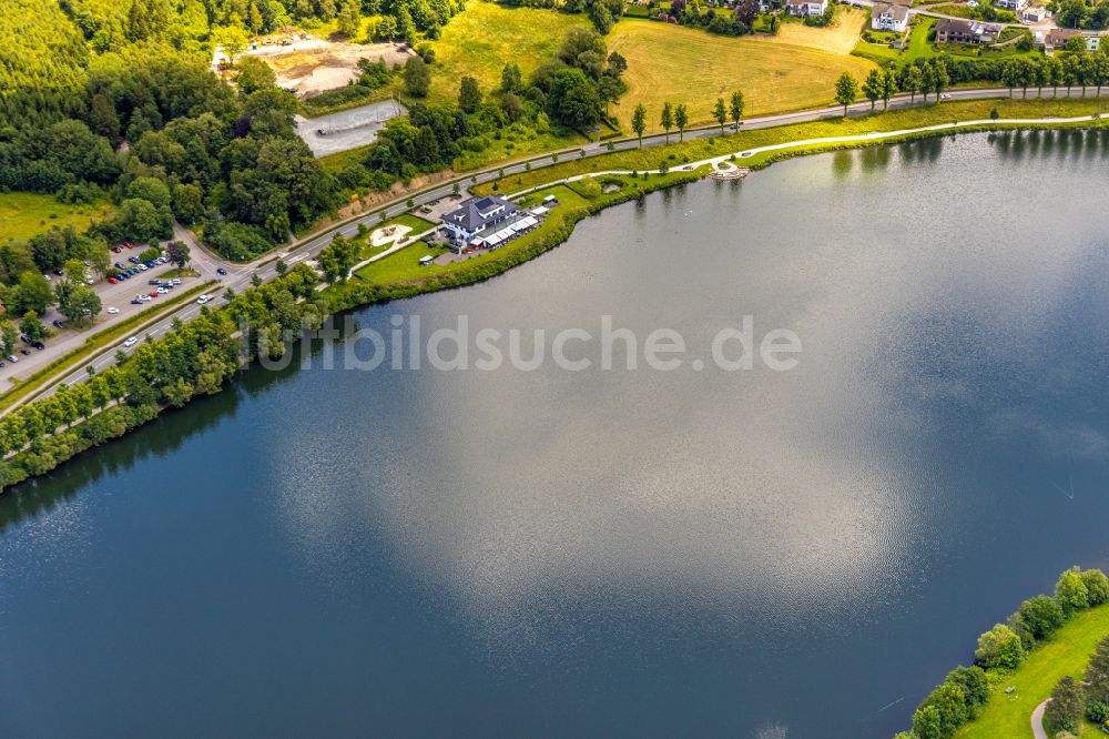 Luftbild Sundern (Sauerland) - Stausee Sorpesee in Sundern (Sauerland) im Bundesland Nordrhein-Westfalen, Deutschland