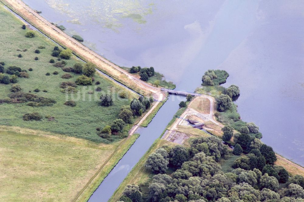 Luftbild Kelbra - Stausee und Talsperre Kelbra im Bundesland Sachsen-Anhalt