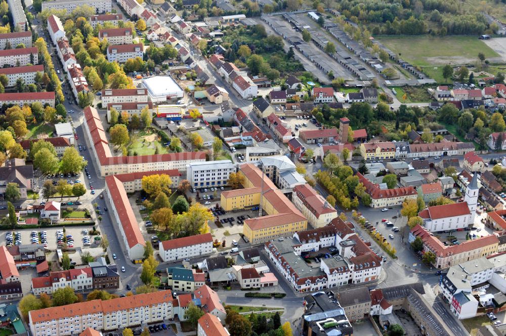 Luftaufnahme Seelow - Stdatansicht Seelow in Brandenburg