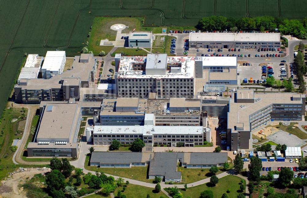 Magdeburg von oben - Städtisches Klinikum Magdeburg/Standort Olvenstedt