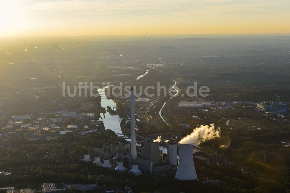 Luftbild Herne - Steag Gruppenkraftwerk in Herne im Bundesland Nordrhein-Westfalen