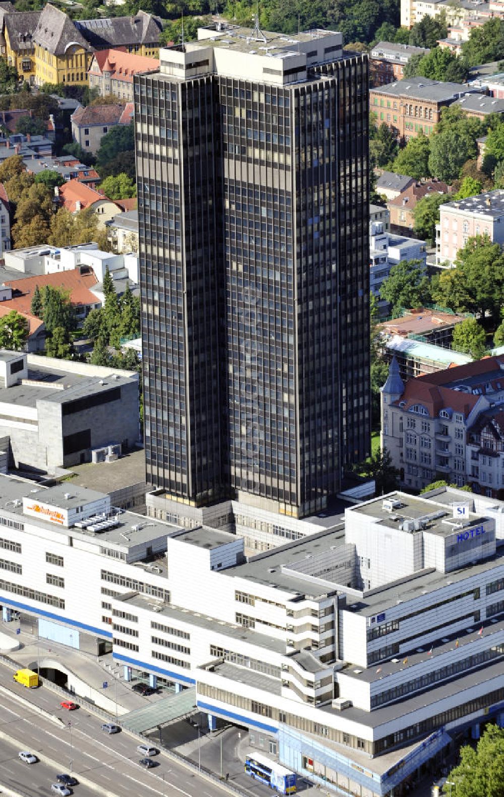 Luftaufnahme Berlin - Steglitzer Kreisel Berlin