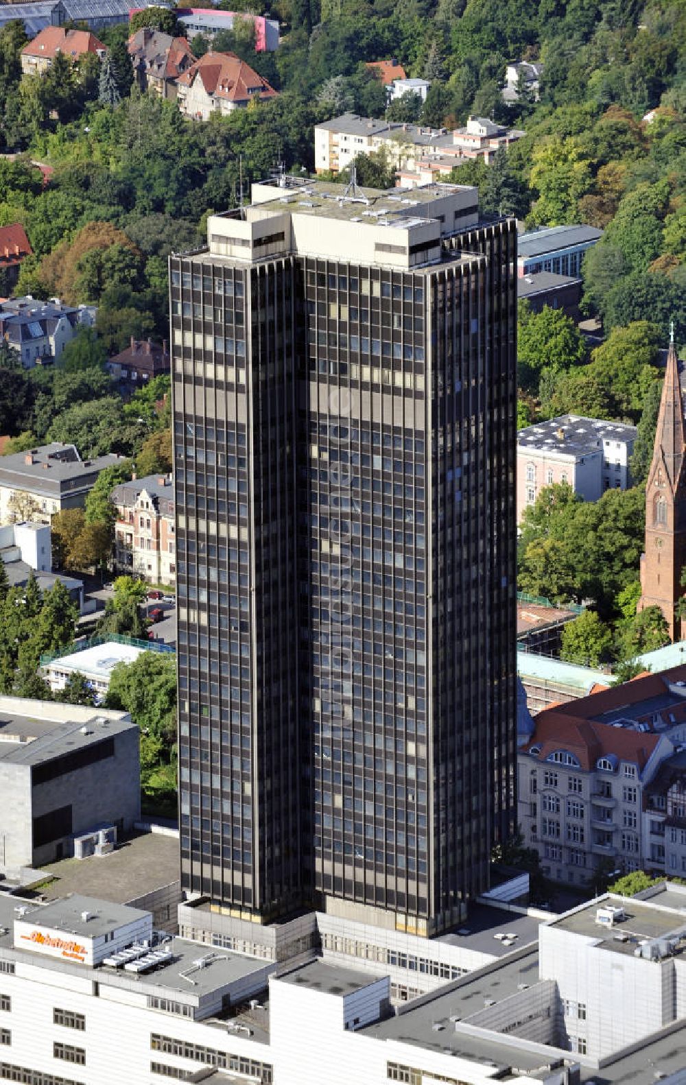 Berlin von oben - Steglitzer Kreisel Berlin