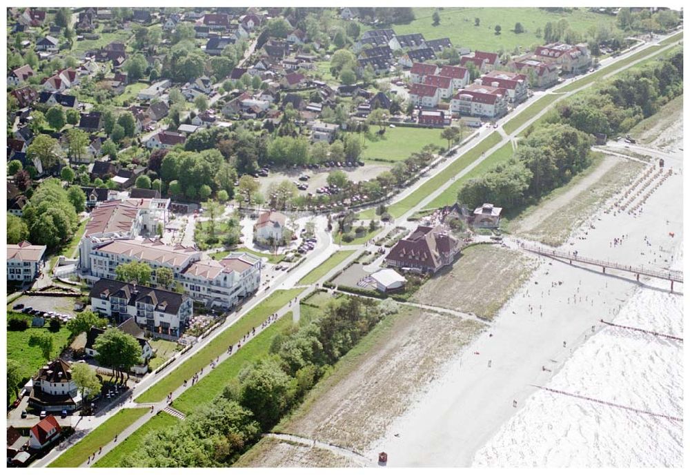 Zingst von oben - Steigenberger Aparthotel