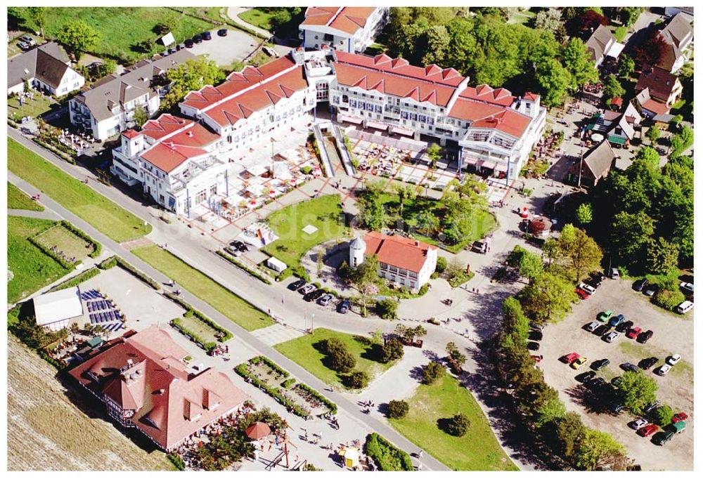 Zingst von oben - Steigenberger Aparthotel