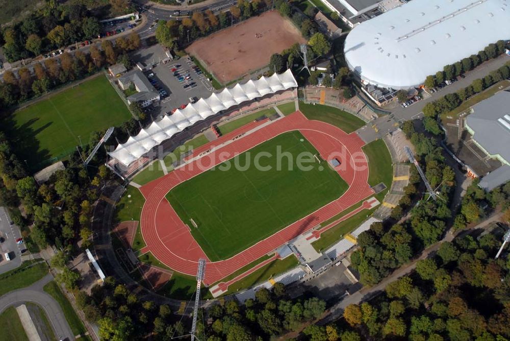 Luftbild Erfurt - Steigerwaldstadion Erfurt