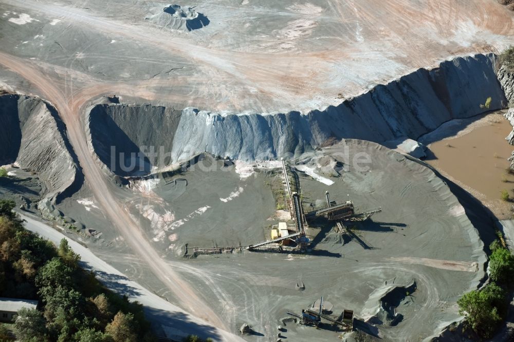 Luftbild Bodendorf - Steinbruch zum Abbau von Mineralien in Bodendorf im Bundesland Sachsen-Anhalt