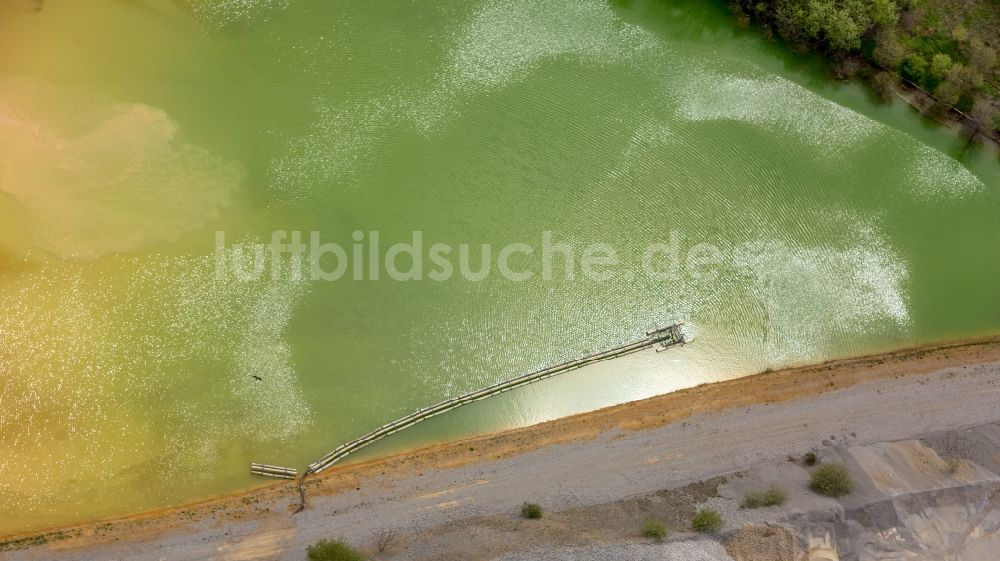 Brilon von oben - Steinbruch zum Abbau von der Rheinkalk Messinghausen GmbH & Co. KG in Brilon im Bundesland Nordrhein-Westfalen, Deutschland