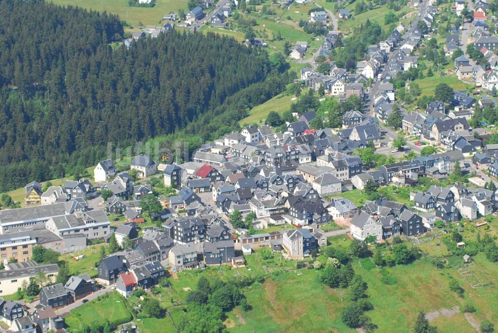 Luftaufnahme Steinheid (Thüringen) - Steinheid im Thüringer Wald