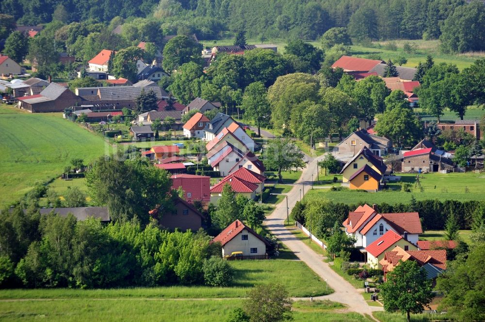 Steinhöfel OT Neuendorf im Sande von oben - Steinhöfel OT Neuendorf im Sande im Bundesland Brandenburg