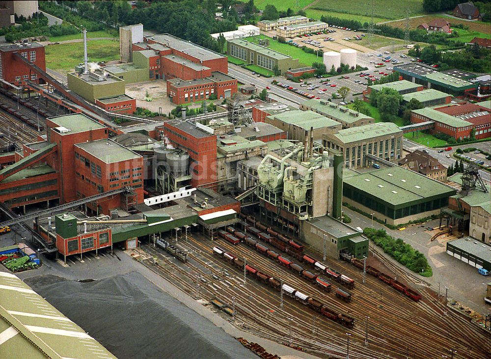 Ibbenbüren von oben - Steinkohlebergwerk in Ibbenbüren