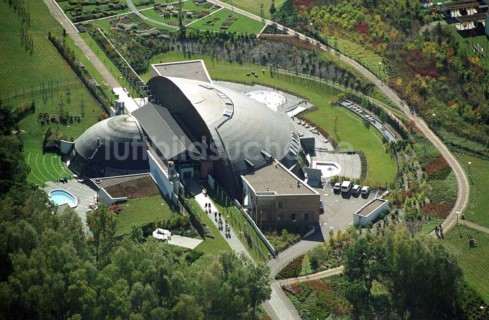 Luftaufnahme Belzig - Steintherme in Belzig