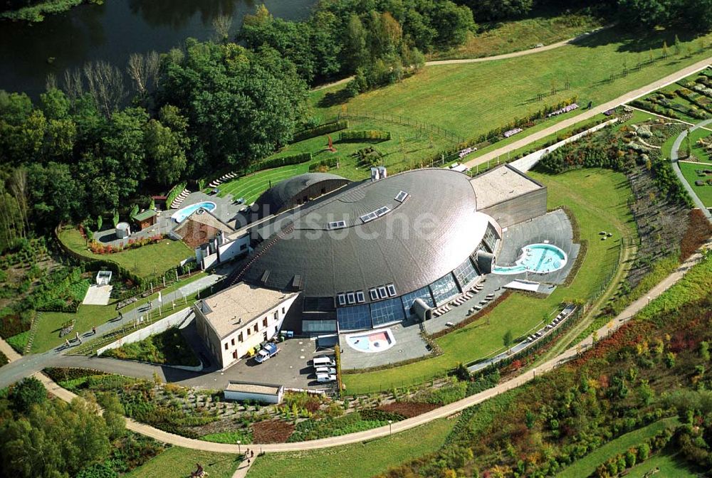 Luftbild Belzig - Steintherme in Belzig