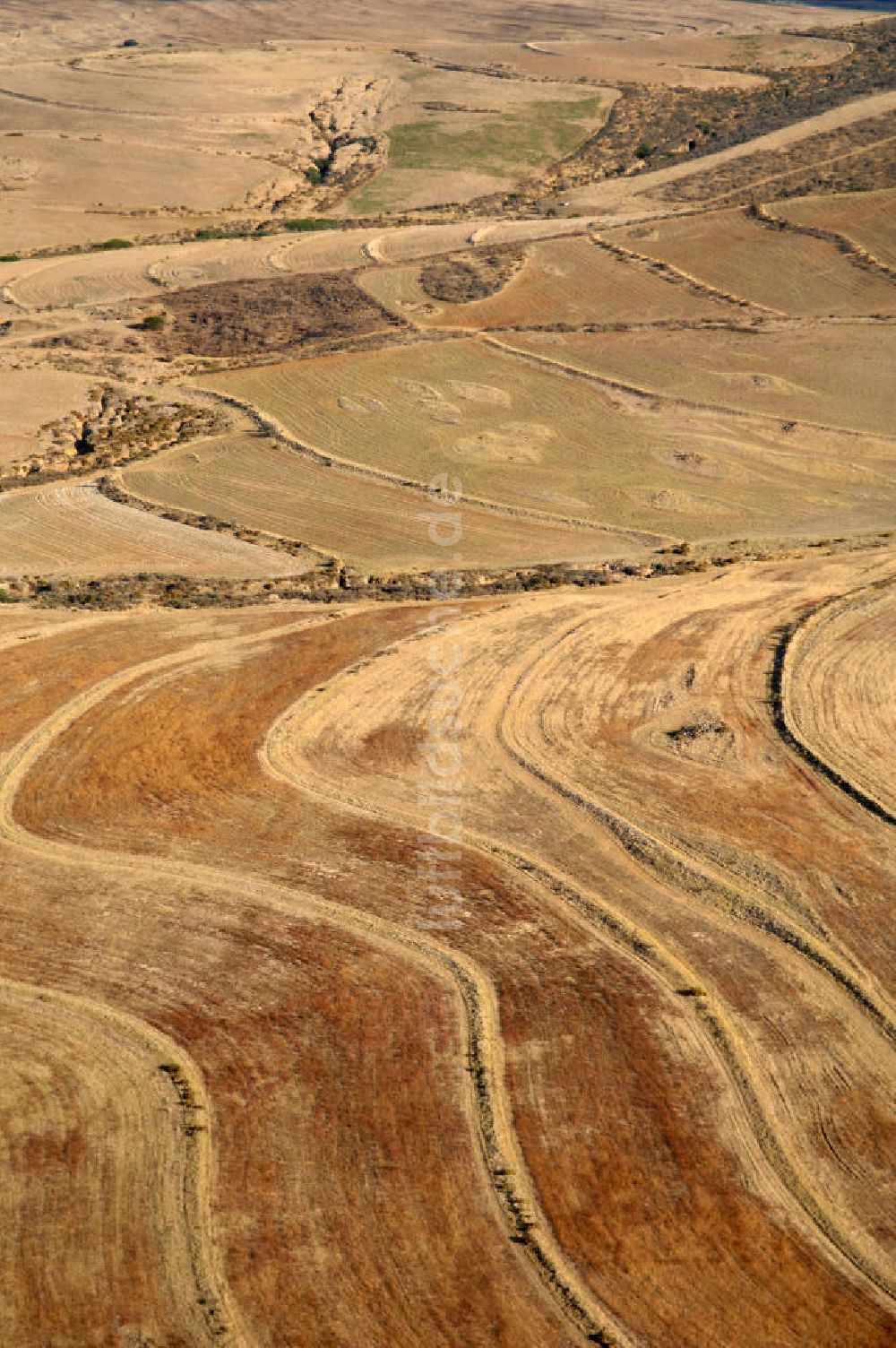 Luftbild Durbanville - Steppenlandschaften nordwestlich von Durbanville - steppes northwest of Durbanville