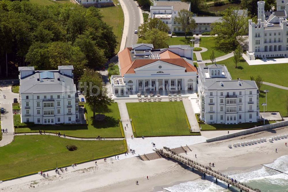 Heiligendamm aus der Vogelperspektive: 5-Sterne-Kempinski-Hotelanlage Heiligendamm