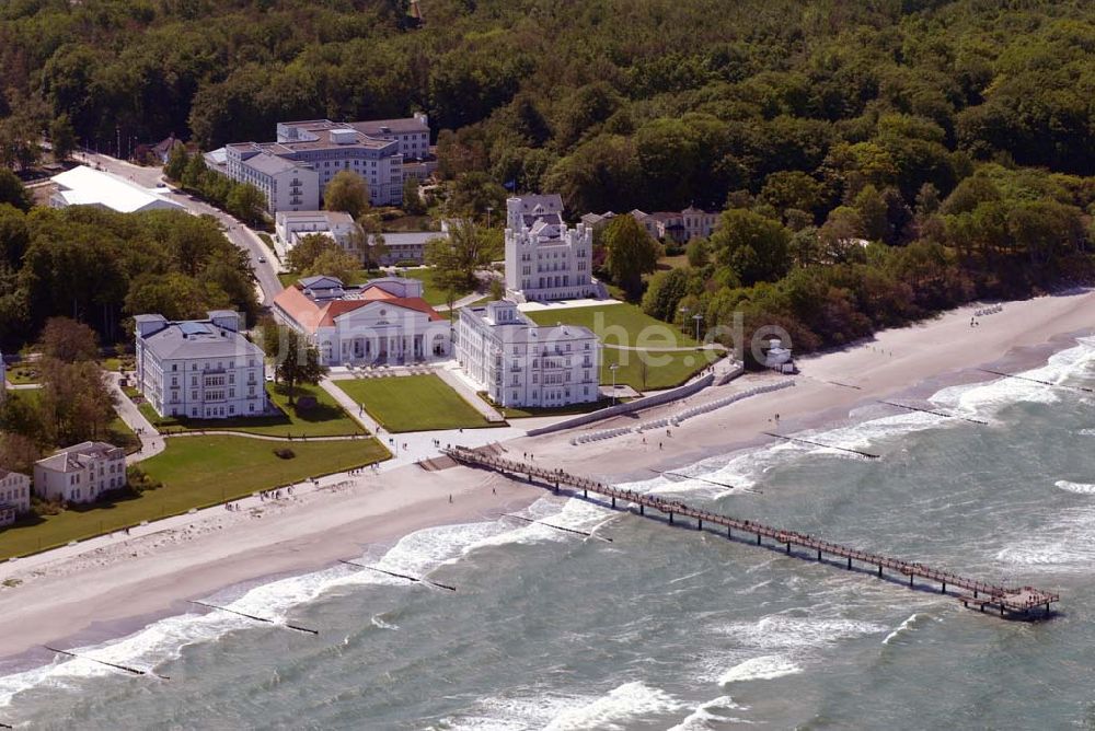 Luftaufnahme Heiligendamm - 5-Sterne-Kempinski-Hotelanlage Heiligendamm