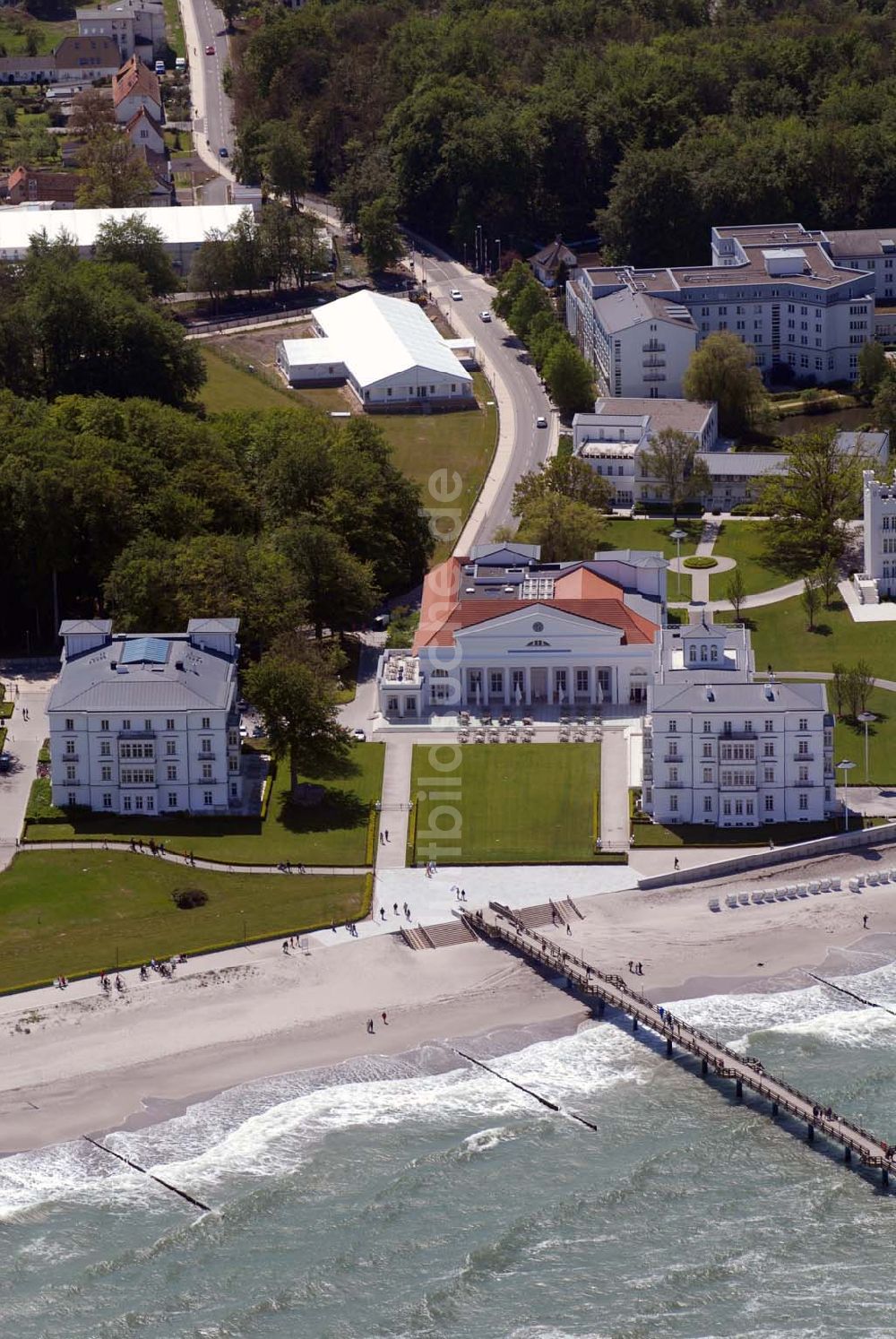 Luftbild Heiligendamm - 5-Sterne-Kempinski-Hotelanlage Heiligendamm