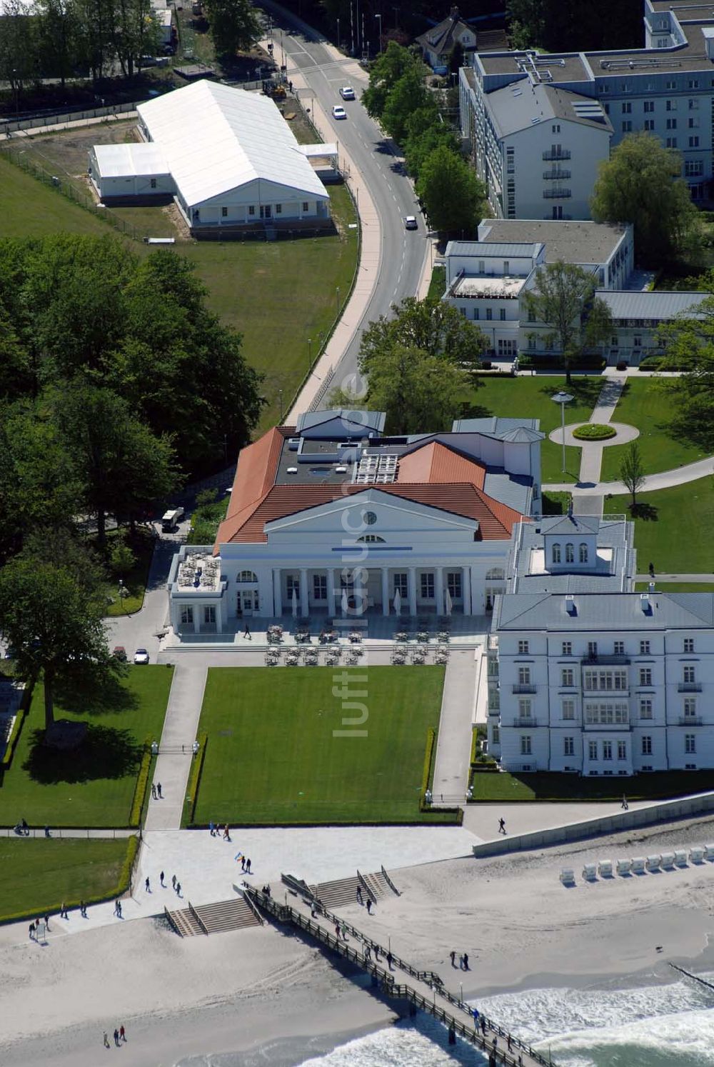 Luftaufnahme Heiligendamm - 5-Sterne-Kempinski-Hotelanlage Heiligendamm