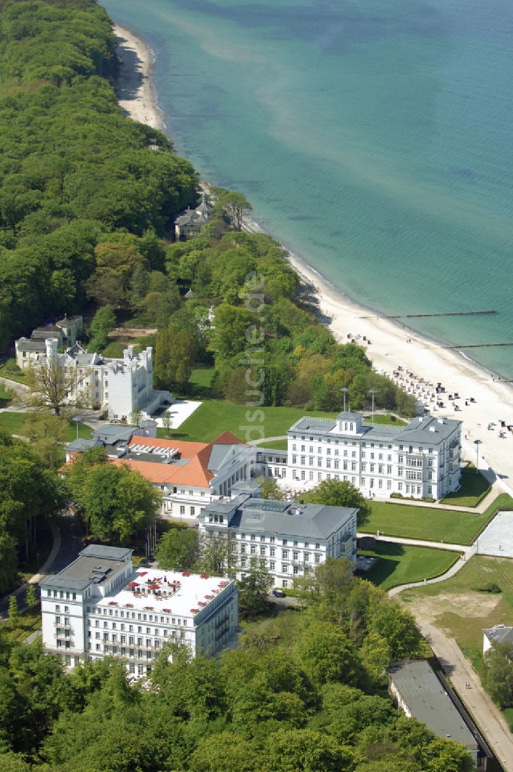 Luftbild Bad Doberan - Heiligendamm - 5-Sterne-Kempinski-Hotelanlage Heiligendamm