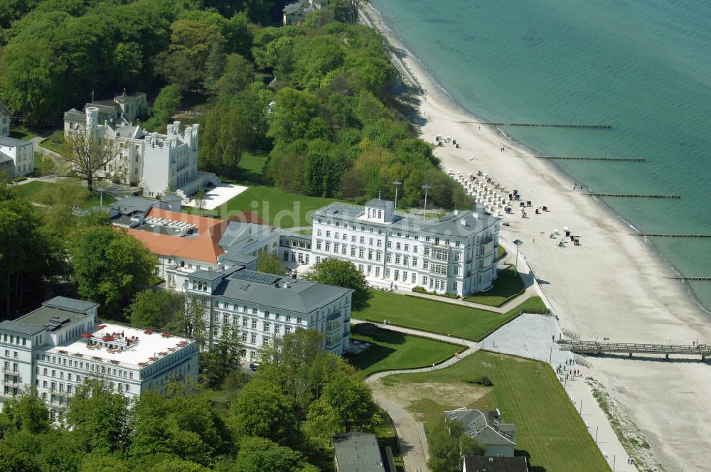 Bad Doberan - Heiligendamm von oben - 5-Sterne-Kempinski-Hotelanlage Heiligendamm