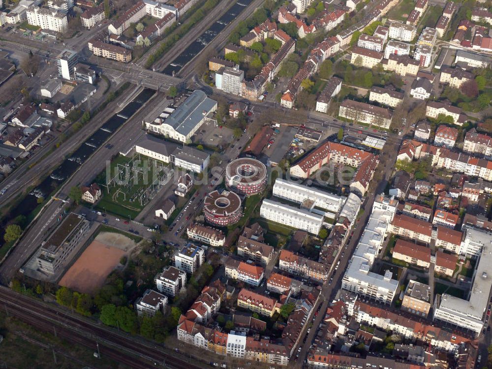 Freiburg aus der Vogelperspektive: Stühlinger Freiburg