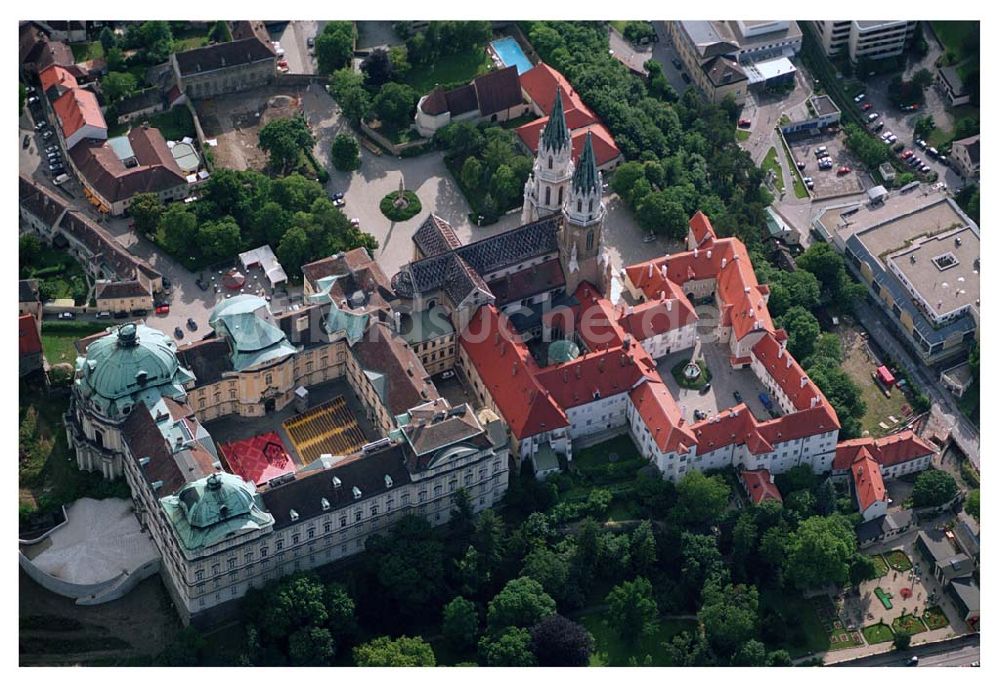 Luftaufnahme Wien (Österreich) - Stift Klosterneuburg - Wien (Österreich)