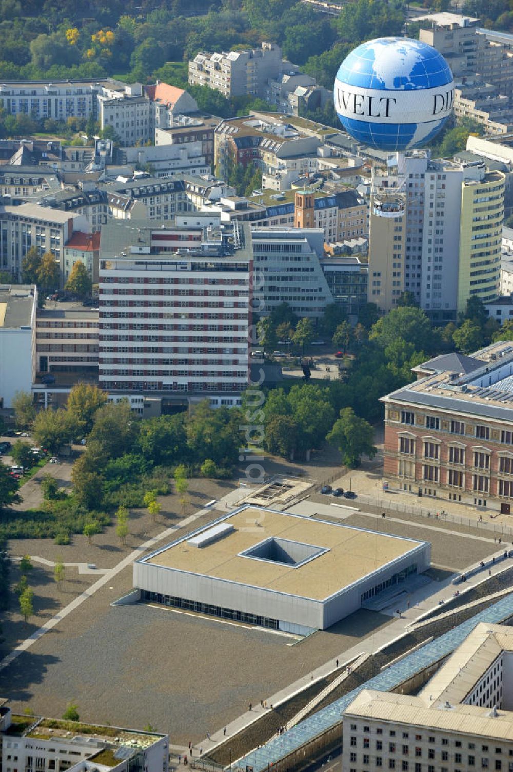 Luftaufnahme Berlin - Stiftung Topographie des Terrors