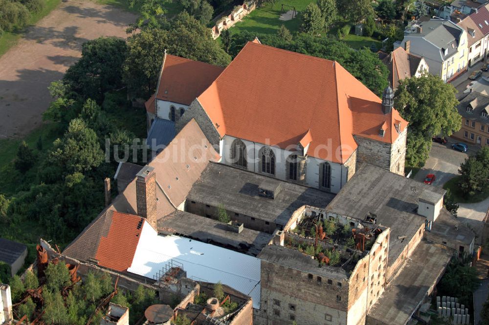 Luftaufnahme Nienburg - St.Marien und Cyprian (Nienburg)