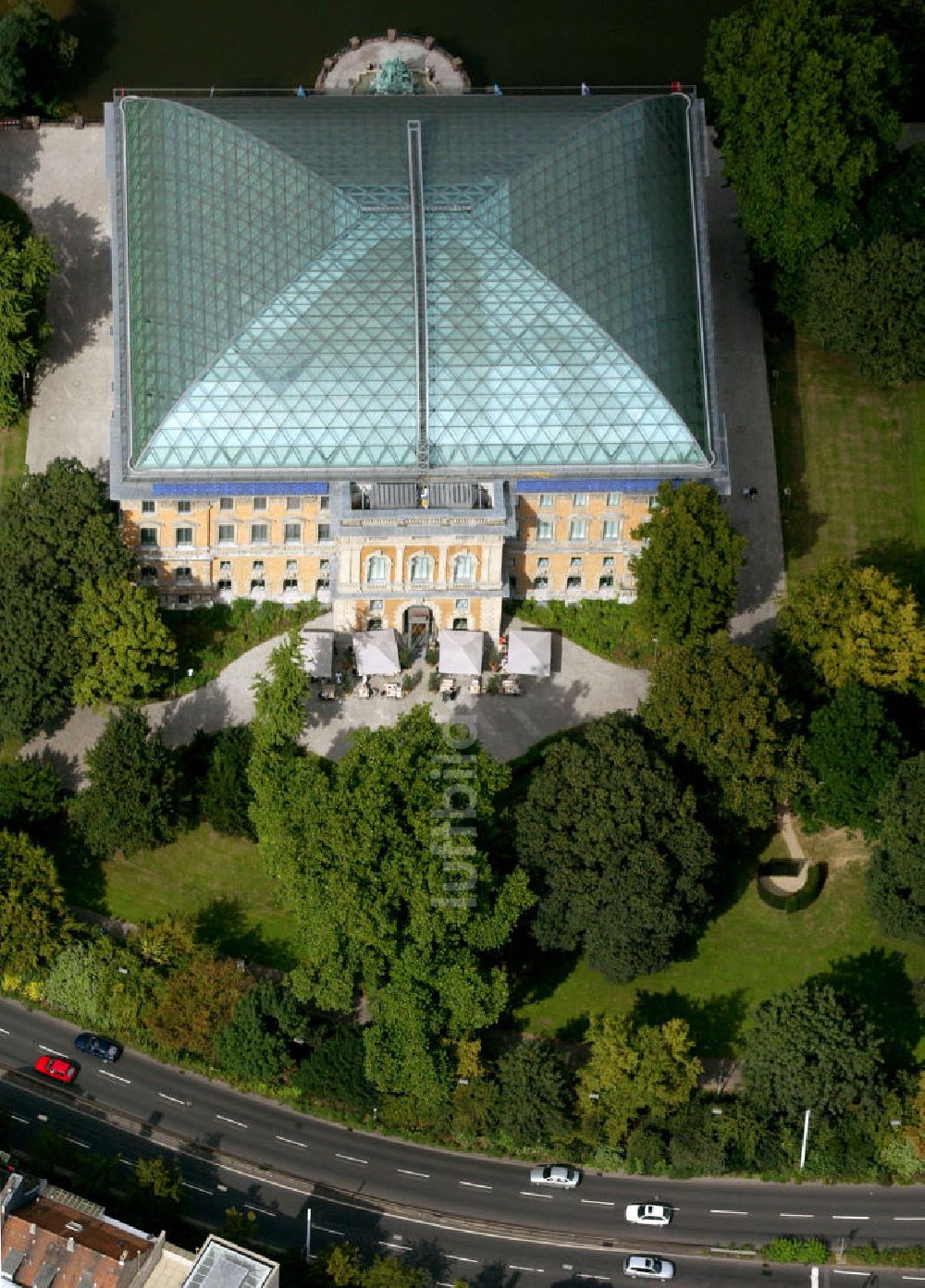 Düsseldorf aus der Vogelperspektive: Ständehaus Düsseldorf