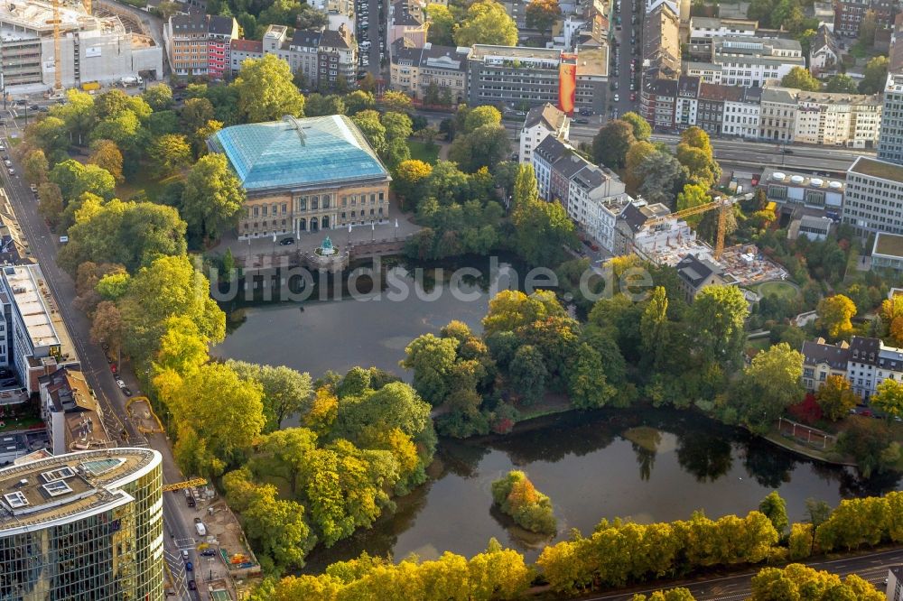Luftbild Düsseldorf - Ständehaus in Düsseldorf im Bundesland Nordrhein-Westfalen