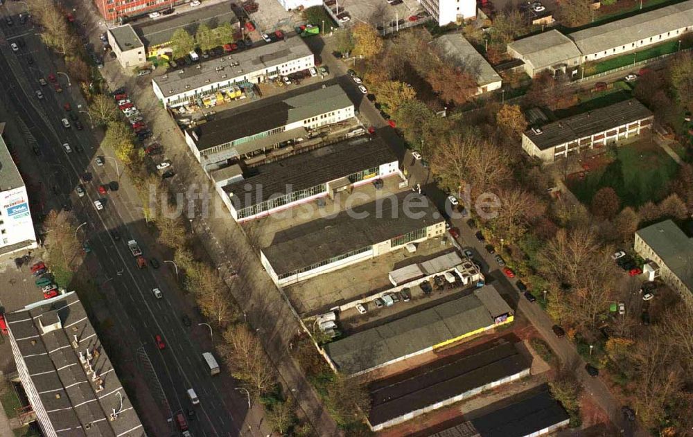 Luftaufnahme Berlin - Storkower Straße / Industriegebiet