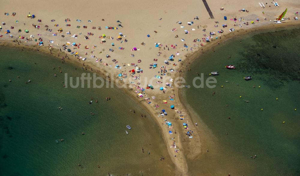 Luftaufnahme Agde - Strand in Agde in Frankreich