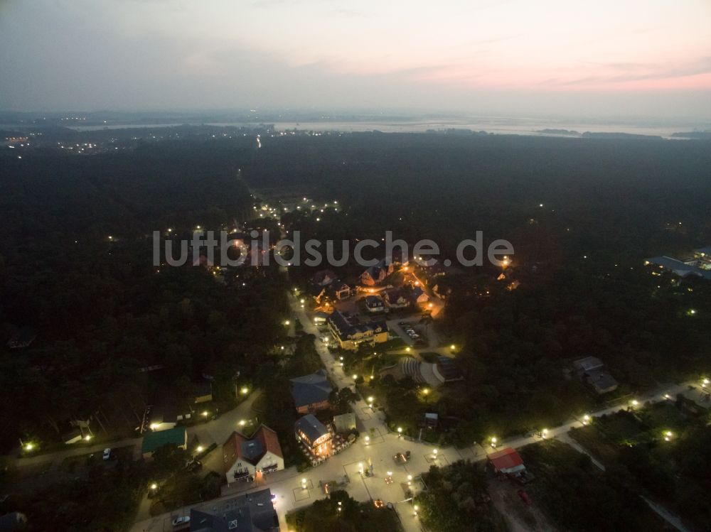 Luftaufnahme Trassenheide - Strand und Küstenbereich Trassenheide im Bundesland Mecklenburg-Vorpommern