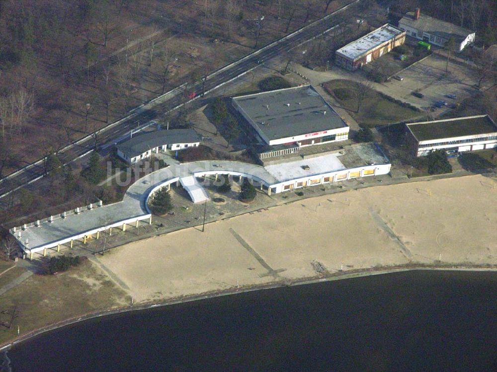 Berlin von oben - Strandbad Müggelsee Berlin-Köpenick