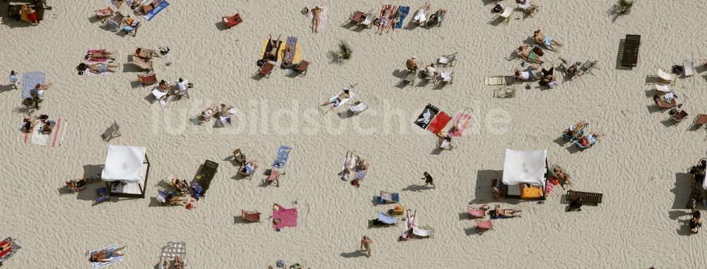 Luftbild Essen - Strandbad Südsee-Paradies Essen am Baldeneysee