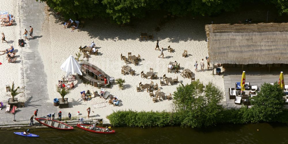 Luftaufnahme Essen - Strandbad Südsee-Paradies Essen am Baldeneysee