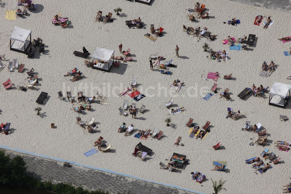 Luftbild Essen - Strandbad Südsee-Paradies Essen am Baldeneysee