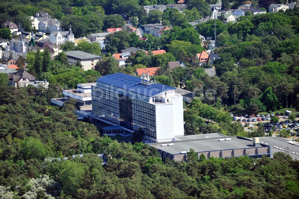 Zinnowitz aus der Vogelperspektive: Strandhotel Baltic Hotel in Zinnowitz in Mecklenburg-Vorpommern