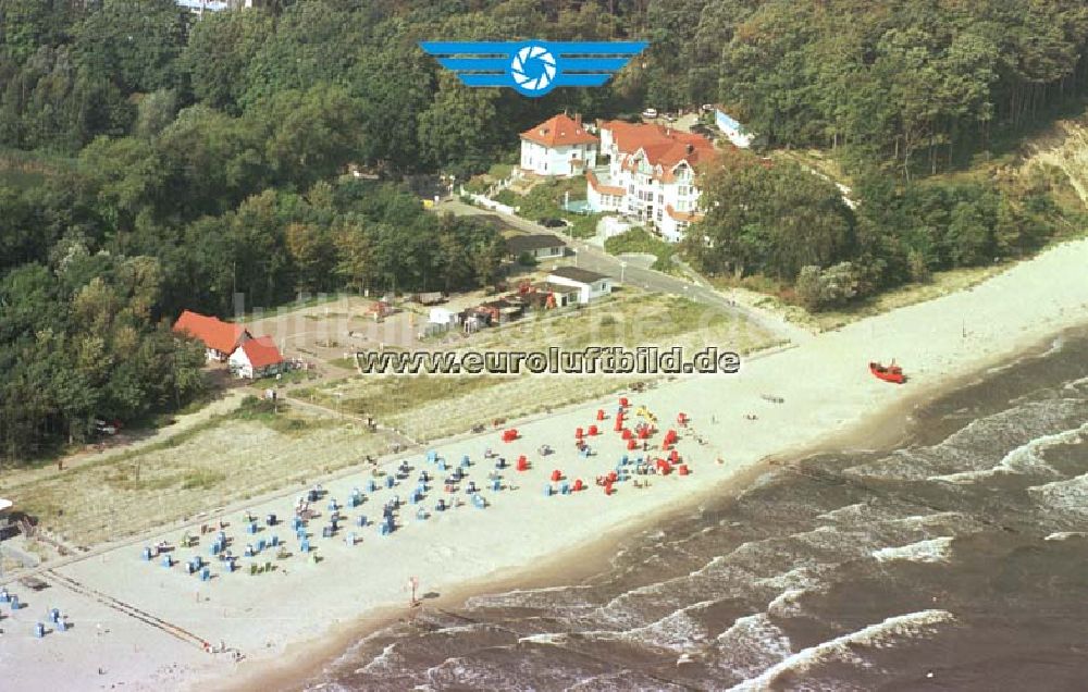 Korswandt/ Usedom - Mecklenburg-Vorpommern von oben - Strandhotel in Korswandt.