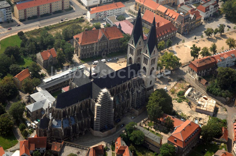 Luftbild Halberstadt - Strasse der Romanik in Sachsen-Anhalt