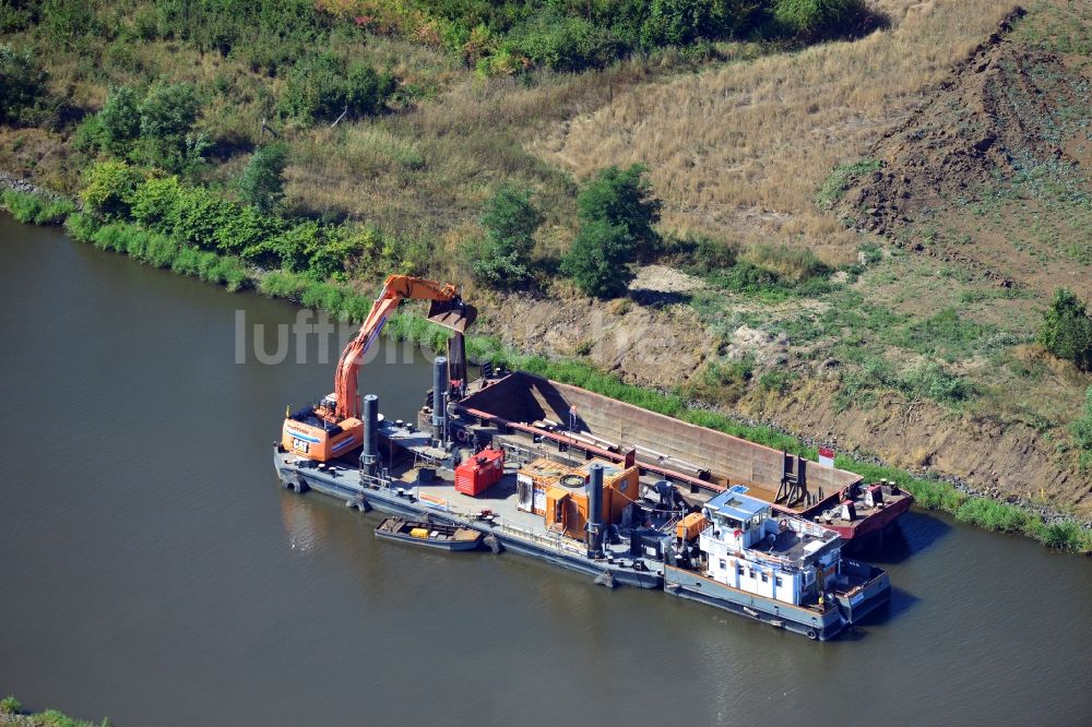 Seedorf aus der Vogelperspektive: Streckenausbau Elbe-Havel-Kanal zwischen Genthin und Seedorf im Bundesland Sachsen-Anhalt