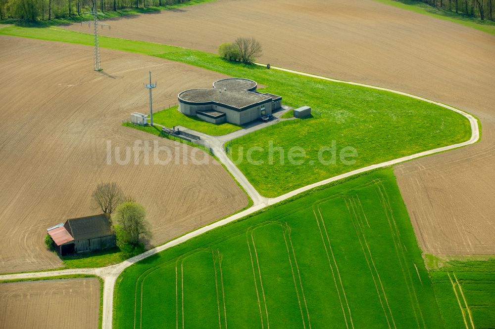 Luftbild Brilon - Strukturen auf landwirtschaftlichen Feldern in Brilon im Bundesland Nordrhein-Westfalen, Deutschland