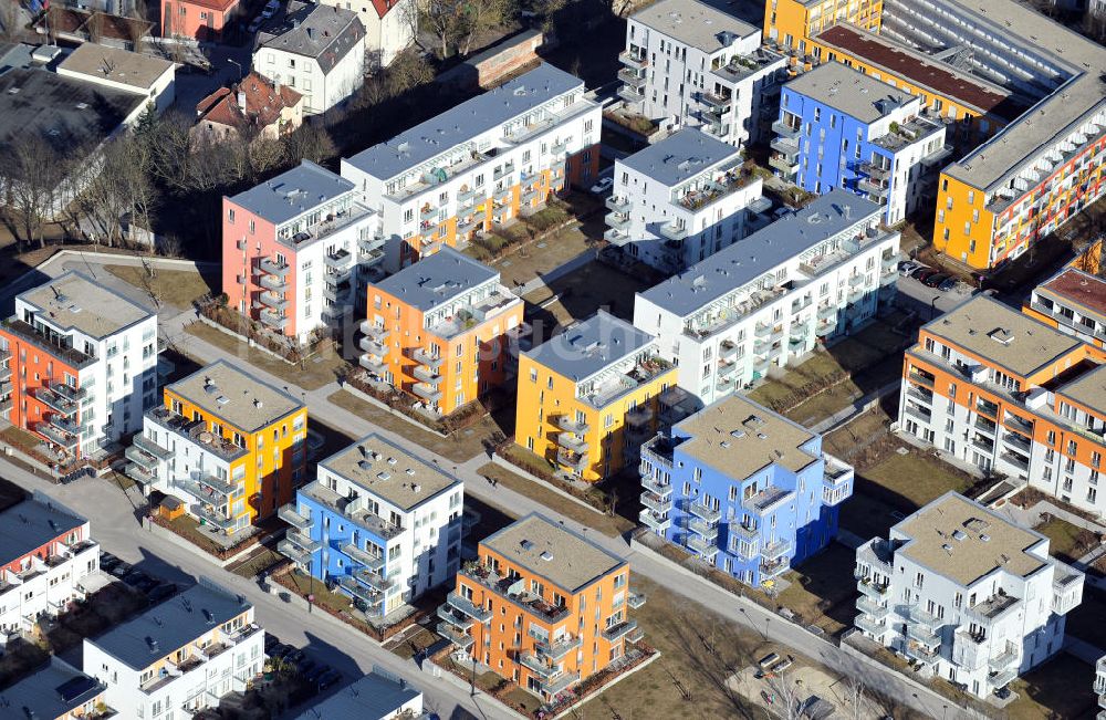 Luftaufnahme Regensburg - Studenten-Wohngebiet Studiosus Regensburg