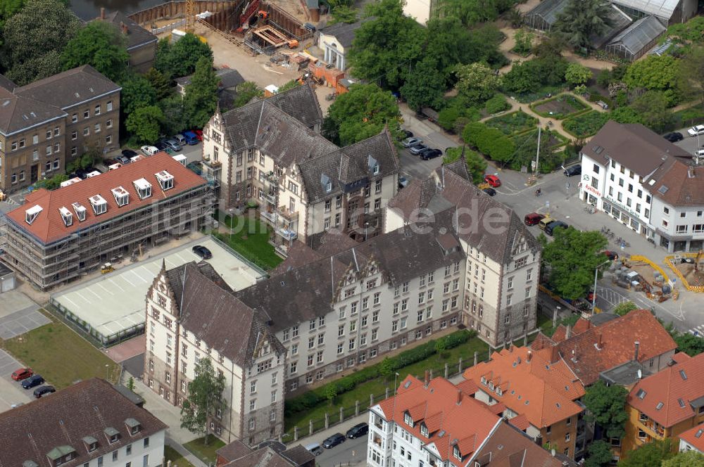 Luftaufnahme Braunschweig - Studentenwohnheim Humboldtstraße Braunschweig