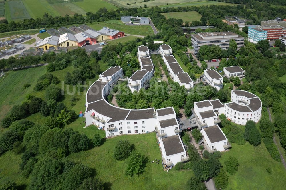 Luftaufnahme Göttingen - Studentenwohnheim Nord der Universität Göttingen in Niedersachsen