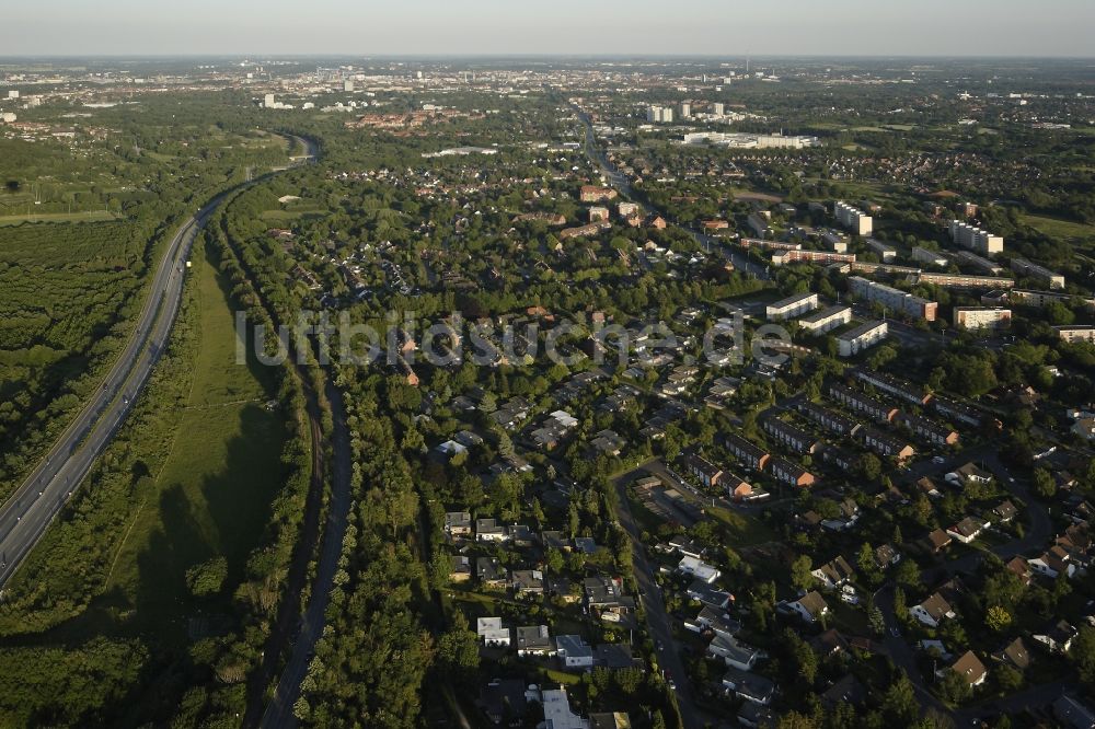 Luftbild Kiel - Suchsdorf in Kiel in Schleswig-Holstein