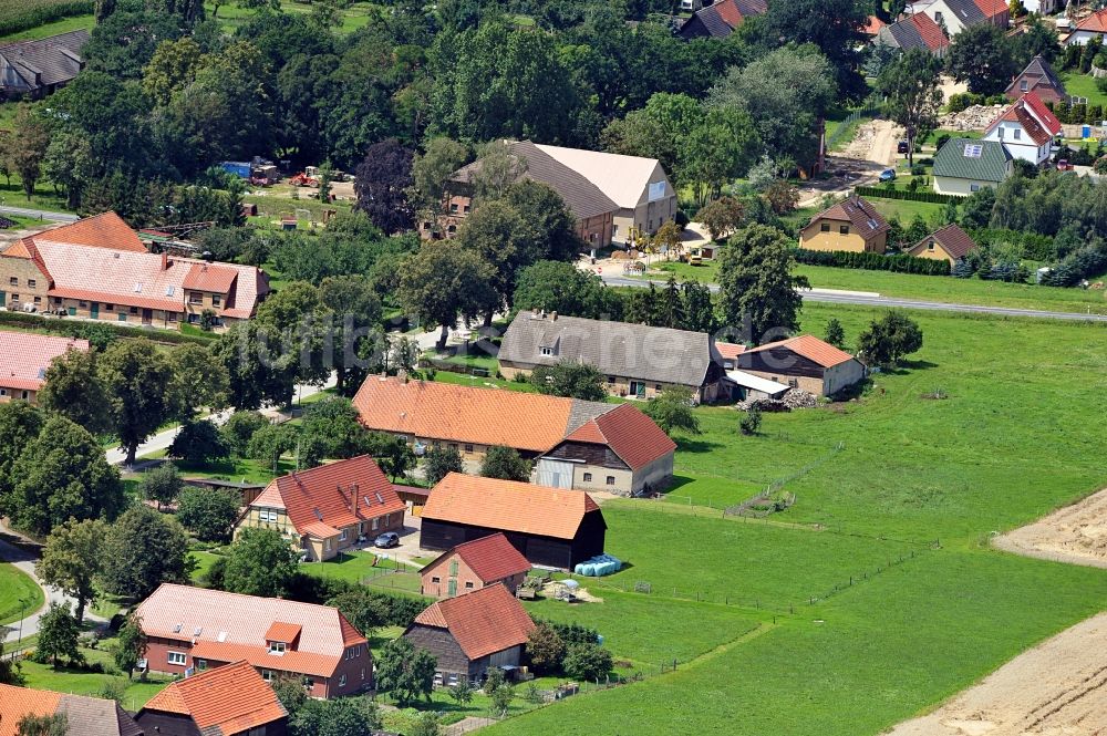 Luftbild Sukow-Levitzow - Sukow-Levitzow / Ortsteil Marienhof in Mecklenburg-Vorpommern