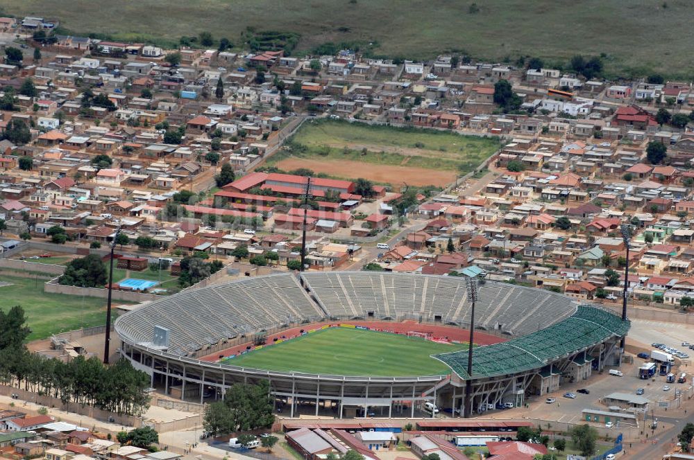 Luftaufnahme Pretoria - Super Stadion in Atteridgeville - Pretoria Atteridgeville Super Stadium