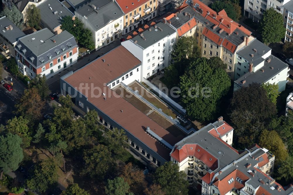 Luftbild Berlin - Supermarkt Aldi in Berlin