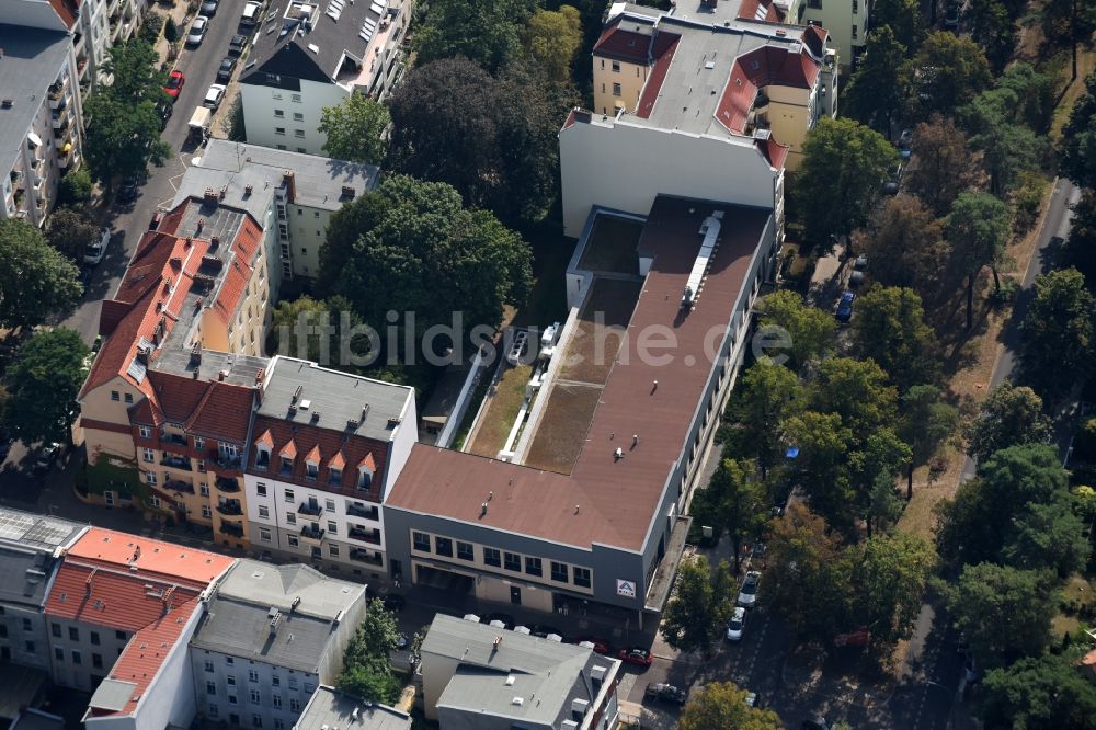 Luftbild Berlin - Supermarkt Aldi in Berlin